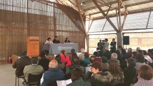 Alcalde de Surco, Roberto Gomez Baca junto a personal del INEI en reunión informativa sobre los Censos Nacionales 2017.