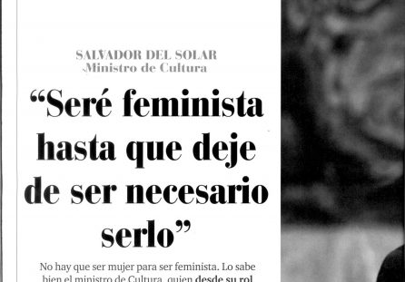 “Seré feminista hasta que deje de ser necesario serlo”